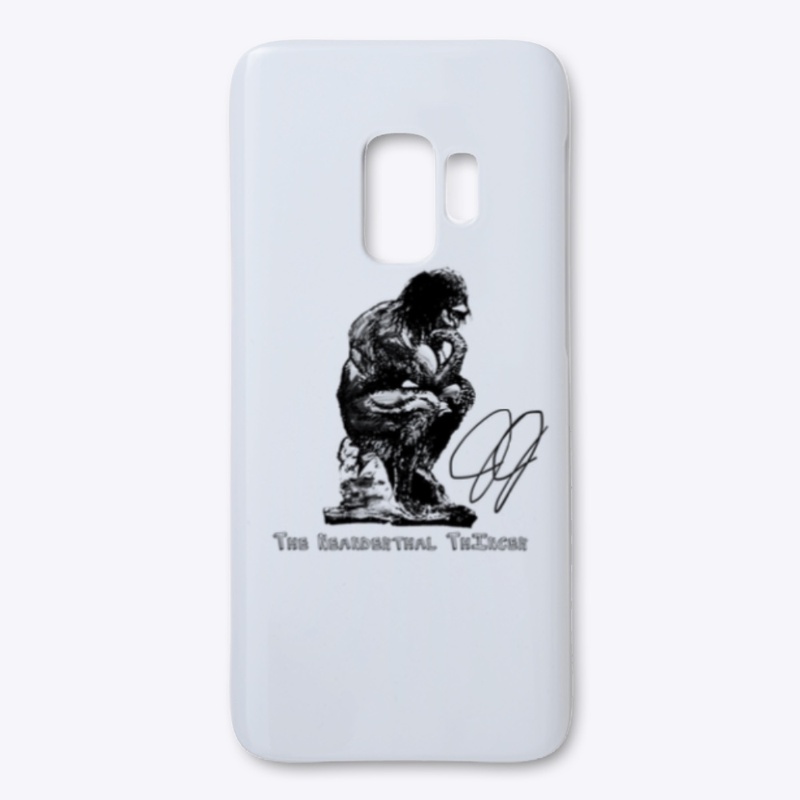 The Neanderthal Thinker Phone Case