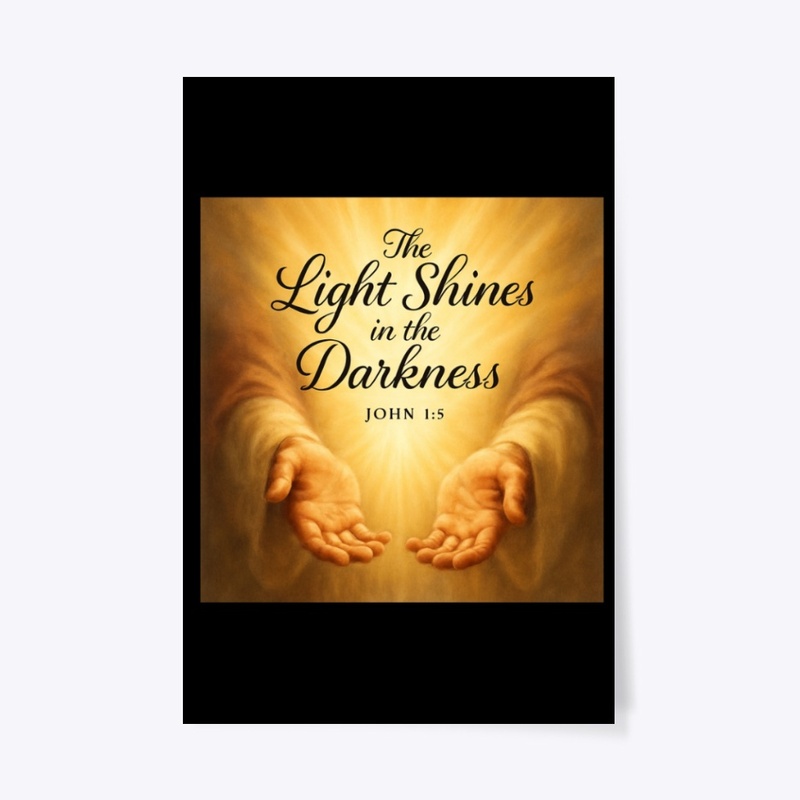 The light shines