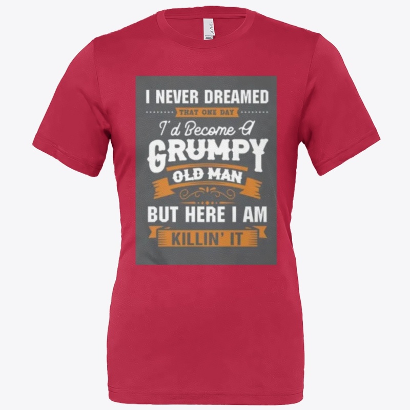 Men's T-Shirt - Grumpy Old Man 
