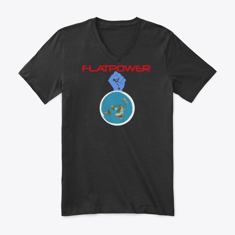 Flatpower Superhero 2021 Black T-Shirt Front
