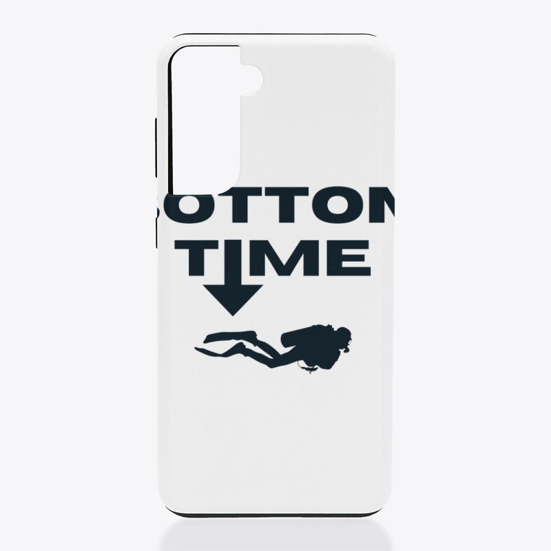 Bottom Time logo in white