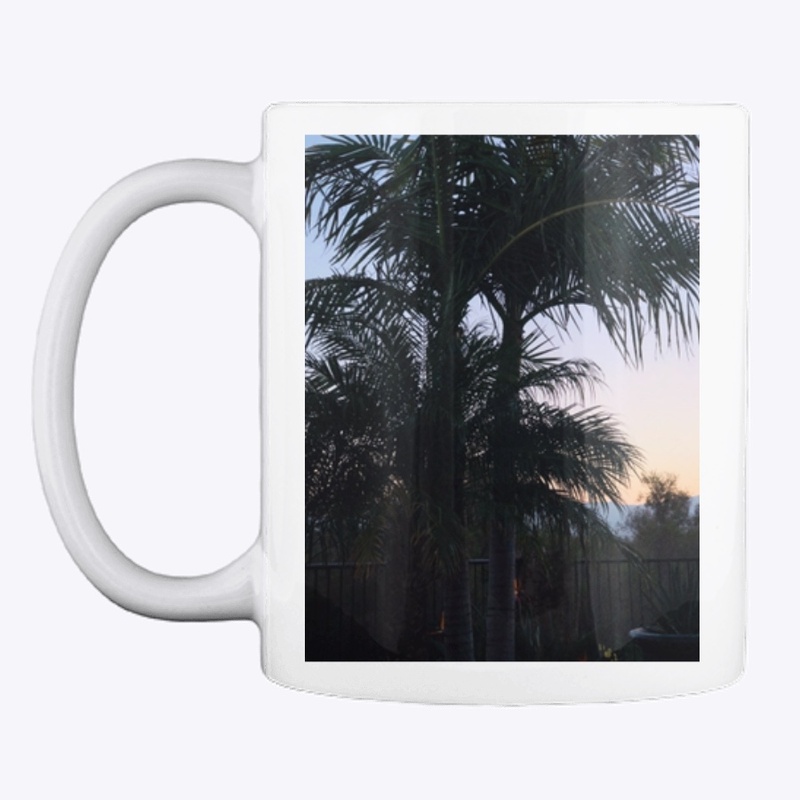 Sunset Palm