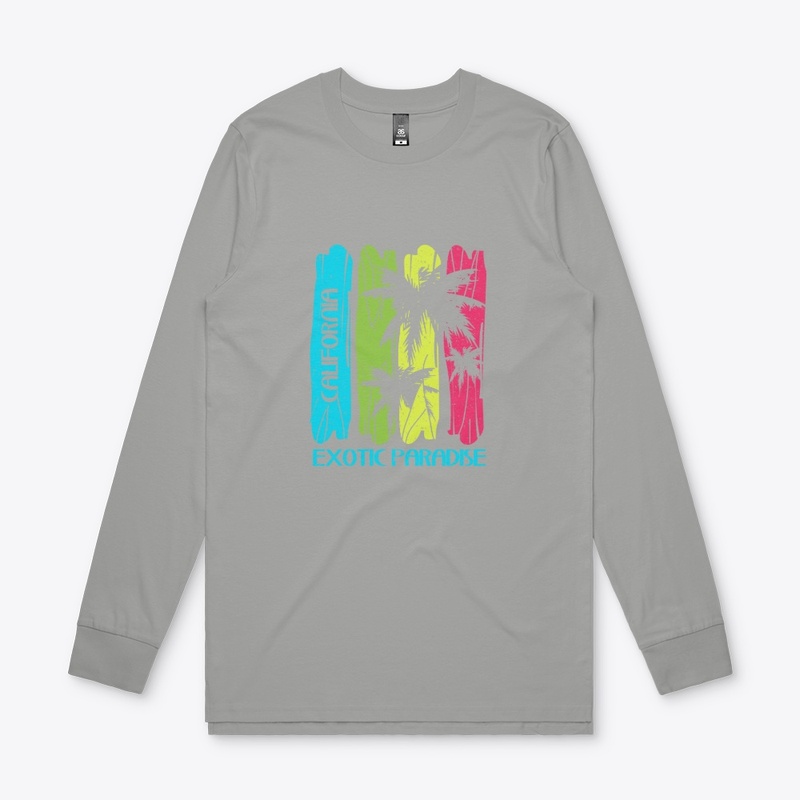 California exotic paradise tshirts