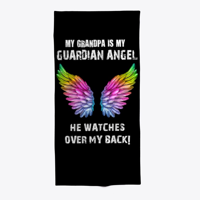 GRANDPA MY GUARDIAN ANGEL HE WATCHES ME