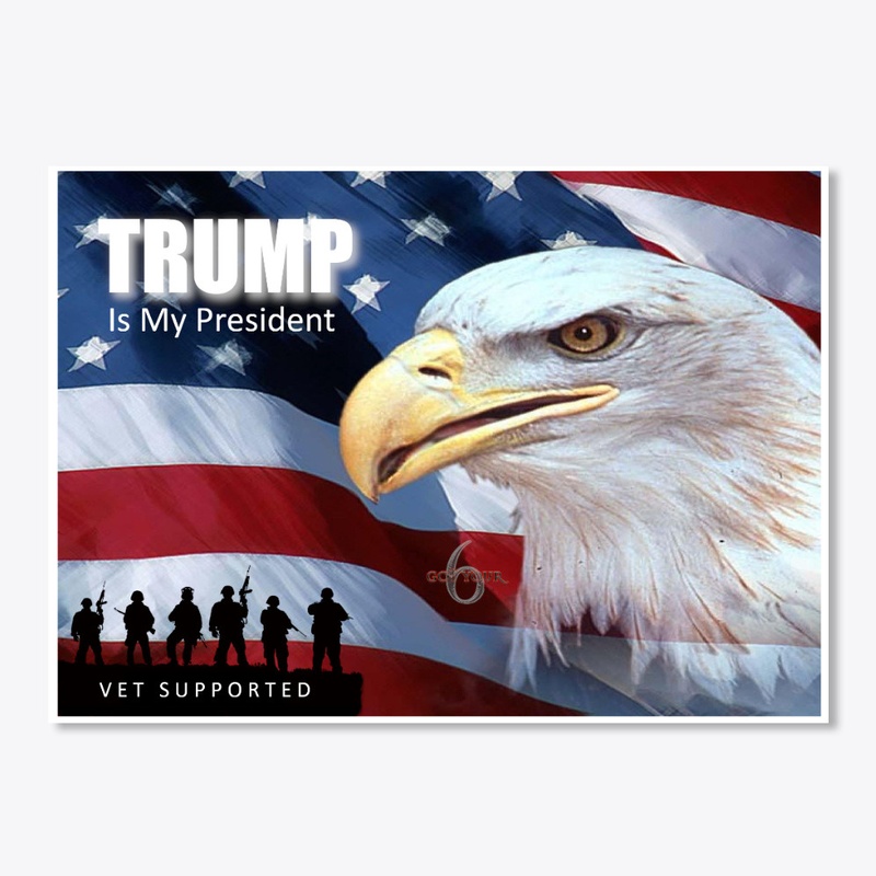 TRUMP Is My President Sticker