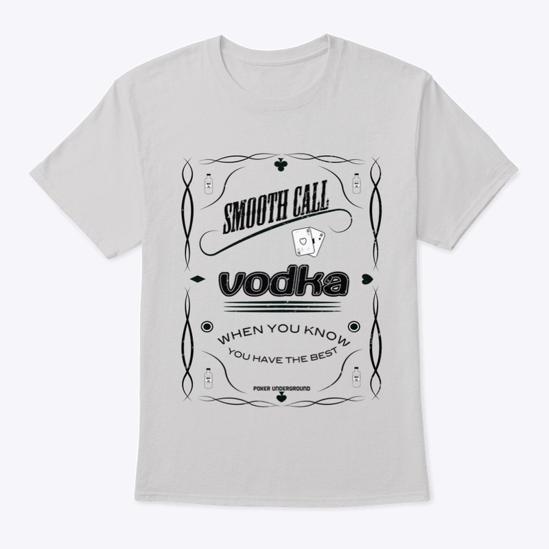 Smooth Call Vodka dark design