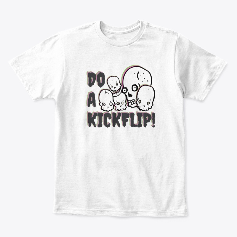 Do a kickflip!