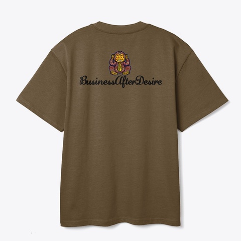 Bad Timing Walnut T-Shirt Back