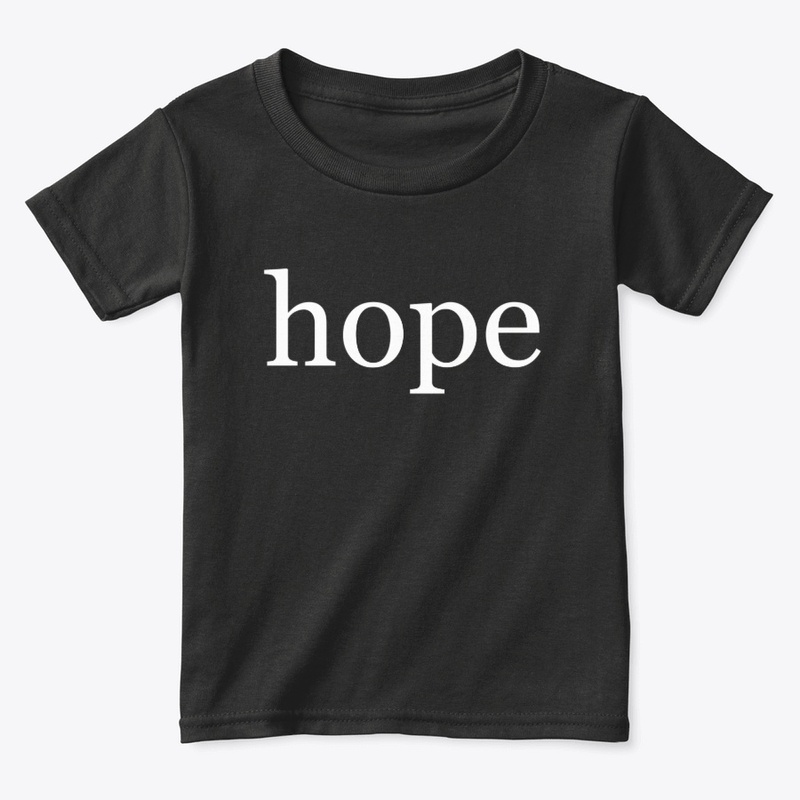 Hope in White Lettering