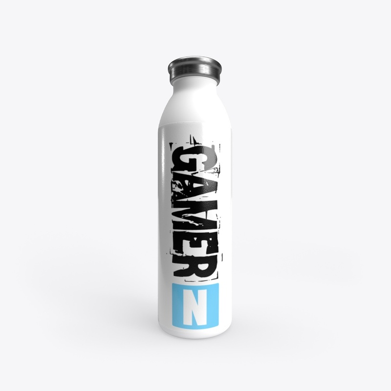 GAMER METAL DRINK BOTTLE