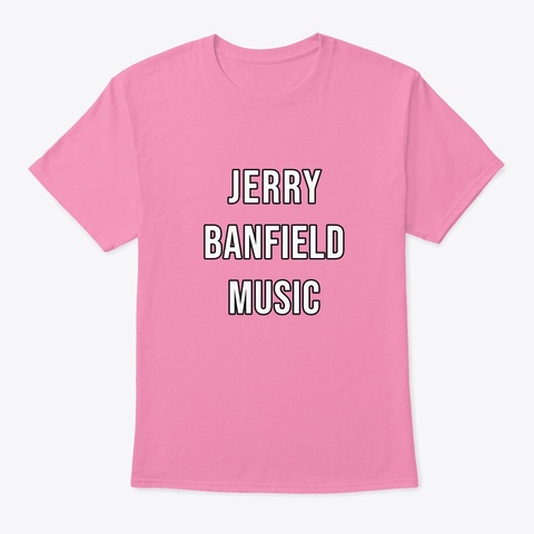Jerry Banfield Music Shirts Level 1 Pink T-Shirt Front