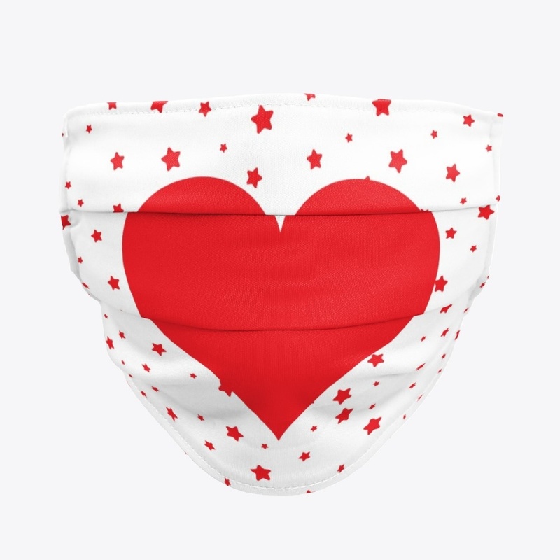 Heart with stars