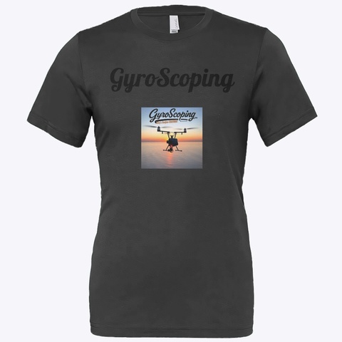 Gyroscoping Black T-Shirt Front