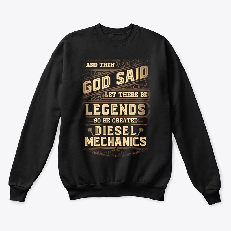 Legendary Diesel Mechanic Hoodie  