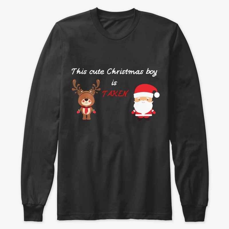 This cute Christmas boy is Taken