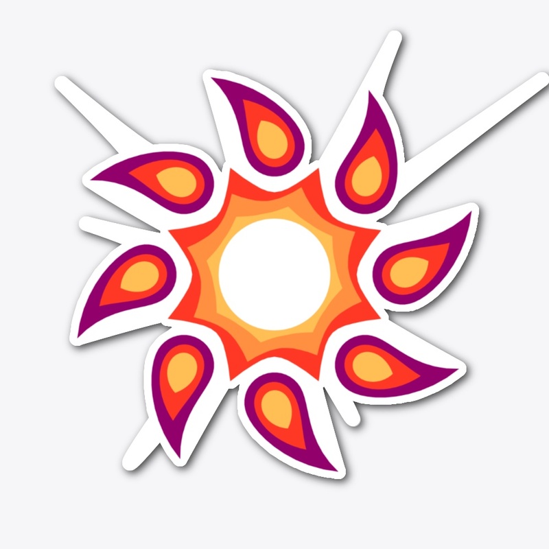 Flame Sun Design
