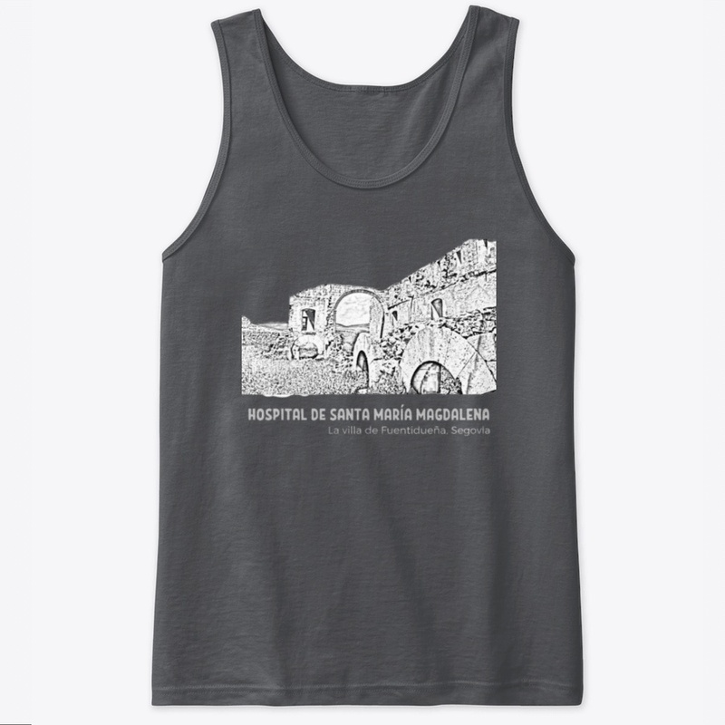 Hospital Magdalena en ruinas de pueblo 