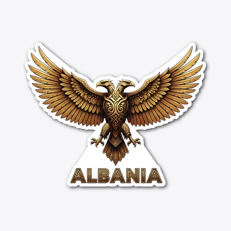 Majestic Albanian Eagle T-Shirt