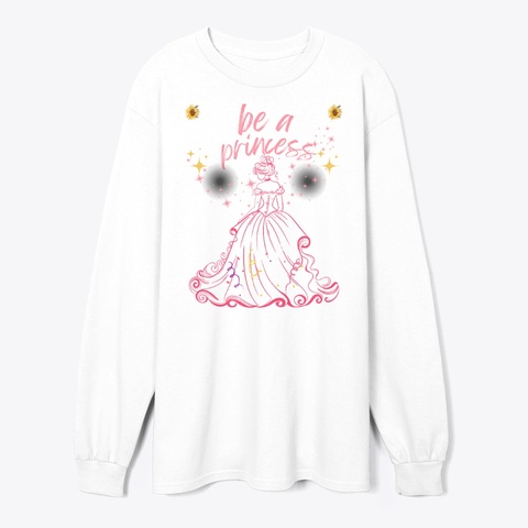 Princess White T-Shirt Front