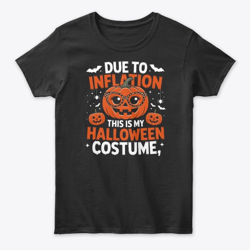 Inflation Pumpkin Costume Tee