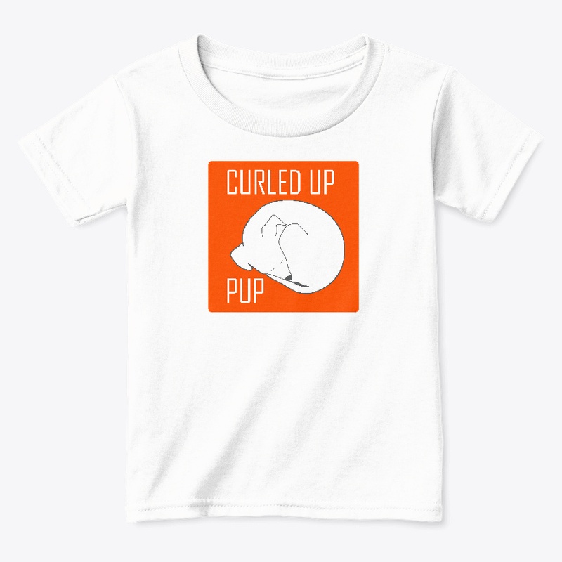 Curled Up Pup Toddler Tee