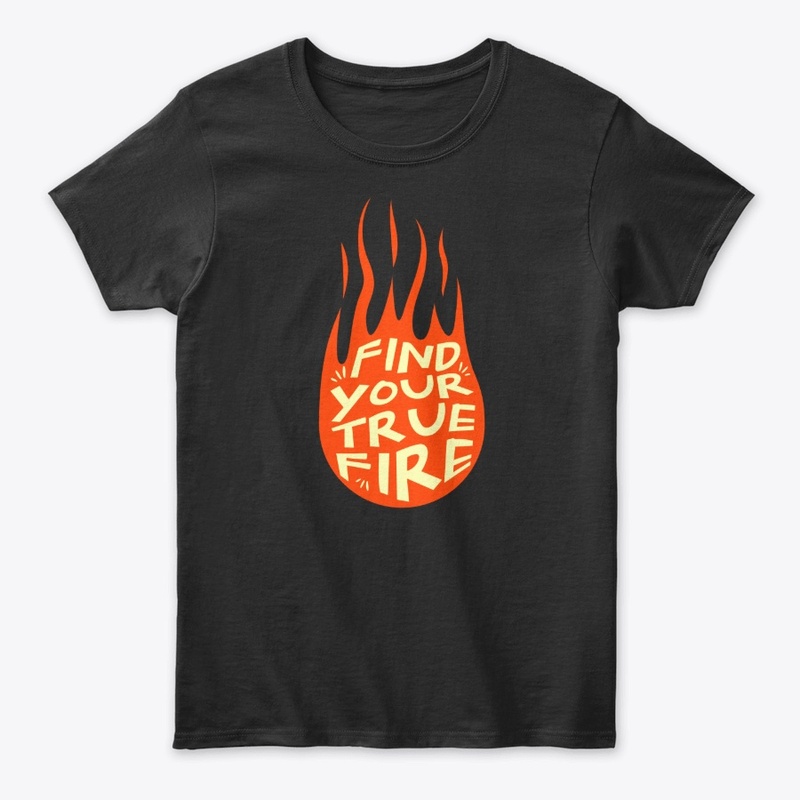 Find Your True Fire Cool Typography Art