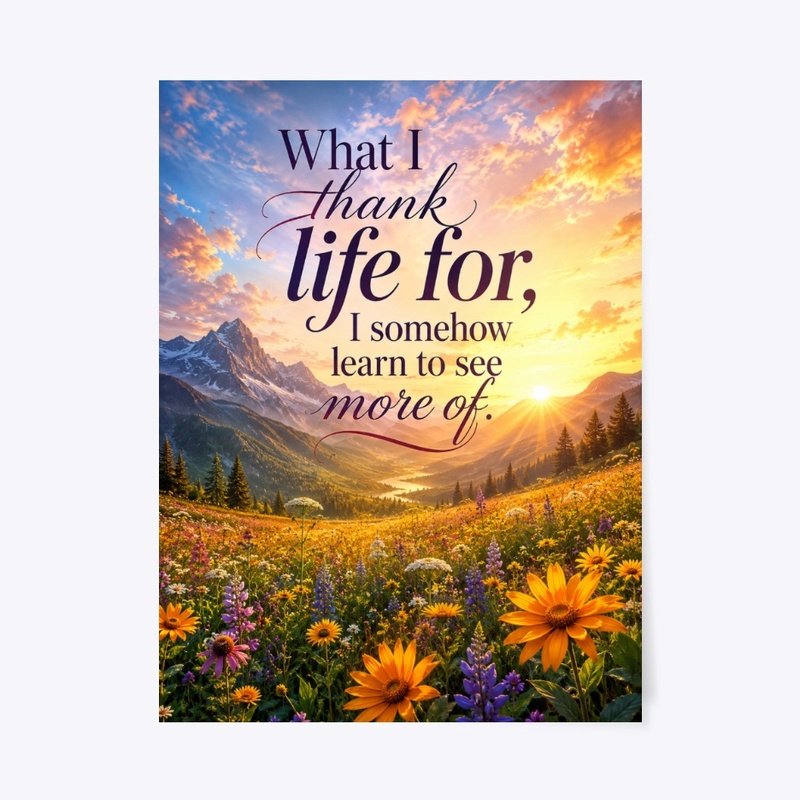 Learn To See More Print