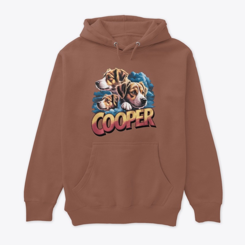 Cooper Beagle Trio Cinematic Dog Tee