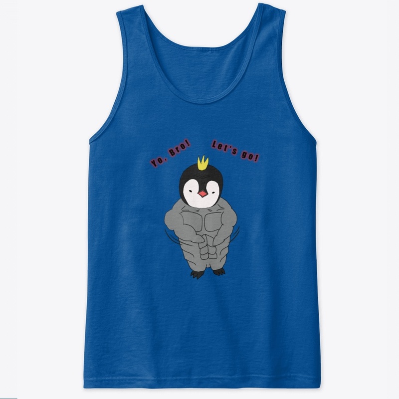 Let's go - Funny Baby Penguin Design