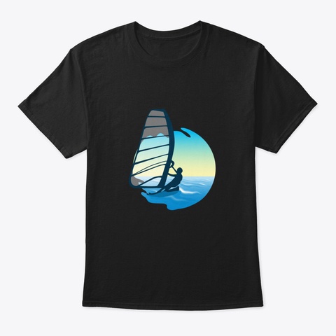 Surfing Time Ebgld Black T-Shirt Front