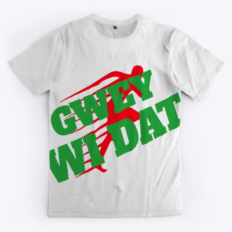  Patwa Phrase Gwey Wi Dat Running Shirt
