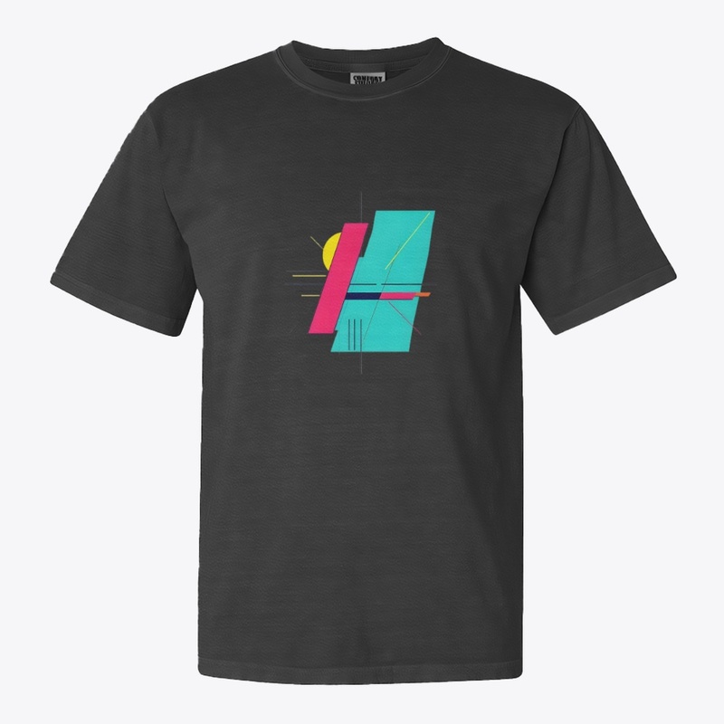 Vibrant art T-shirt design