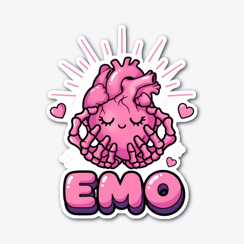 Emo Skeletal Heart