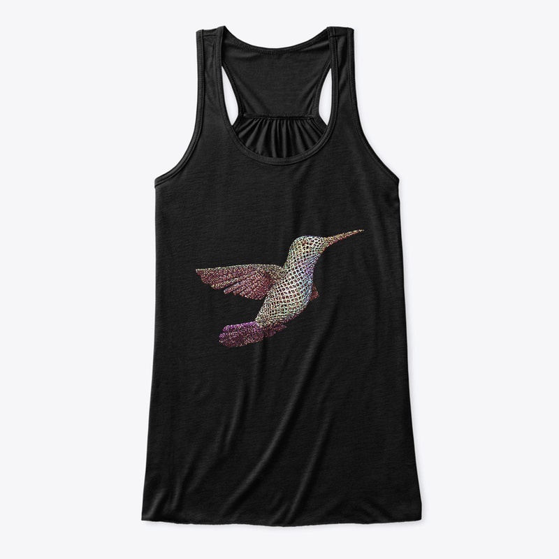 3D woven Hummingbird stylized