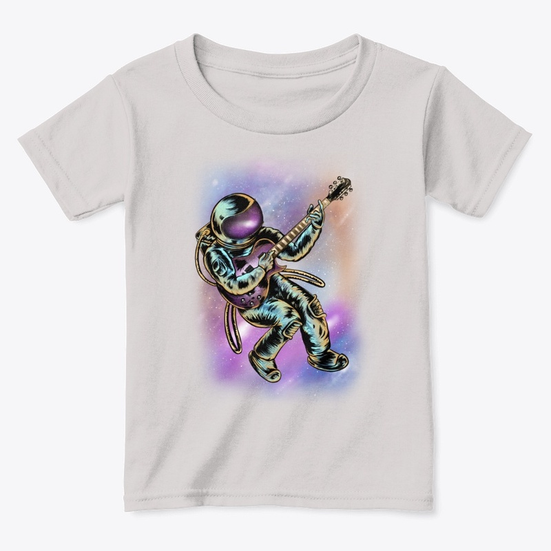 Astronaut Guitar Spaceman Design