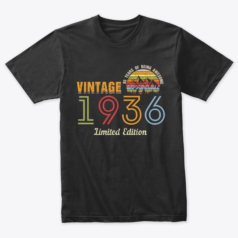 85 Year Old Vintage 1936 Limited Edition