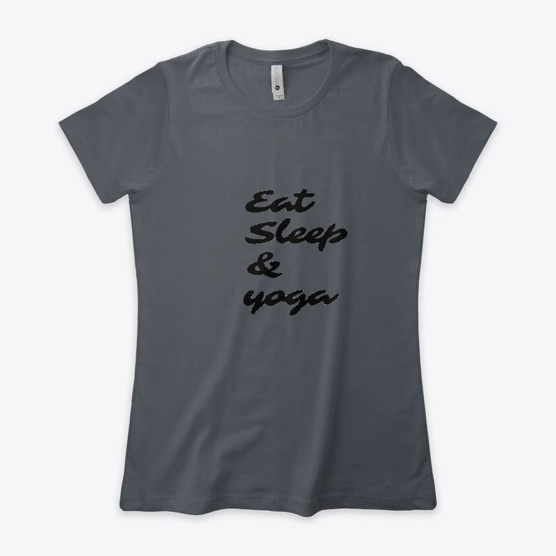 Eat sleep&yoga cool design