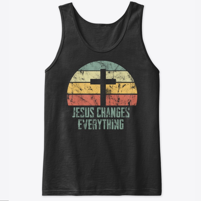 Jesus Cross Faith Retro Vintage Gift