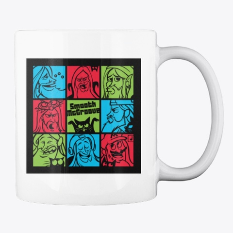 Mind Mug White Kaos Back