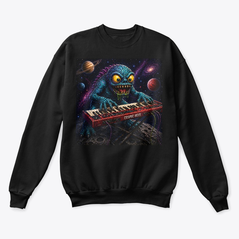 Flesh eating alien from MAAM keyboardist