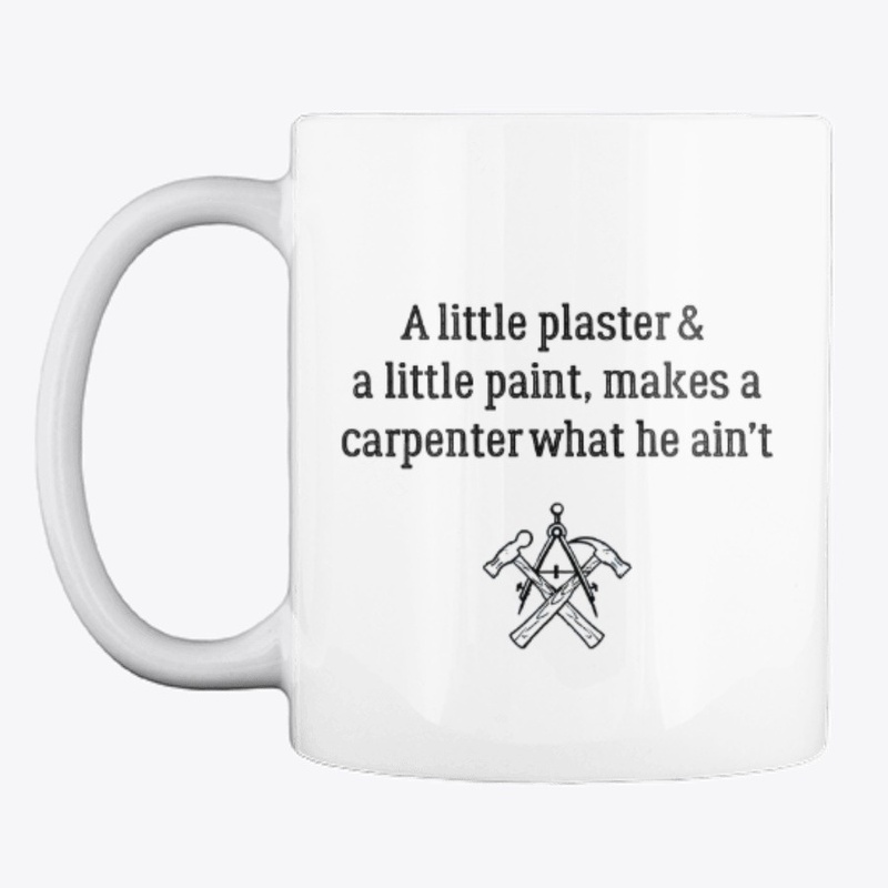A little plaster and a little paint.