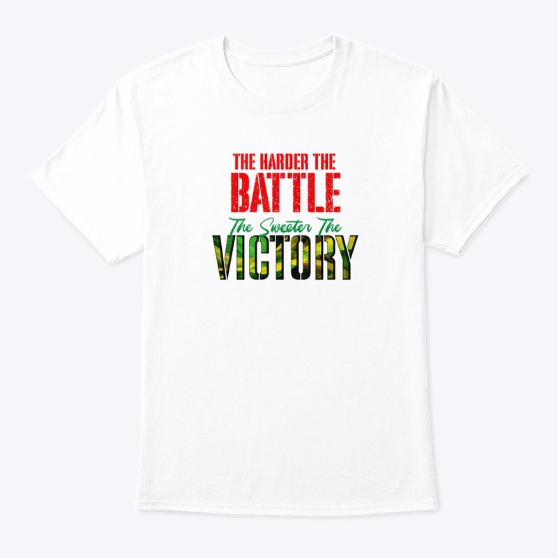 "HARDER THE BATTLE" Relief Tee
