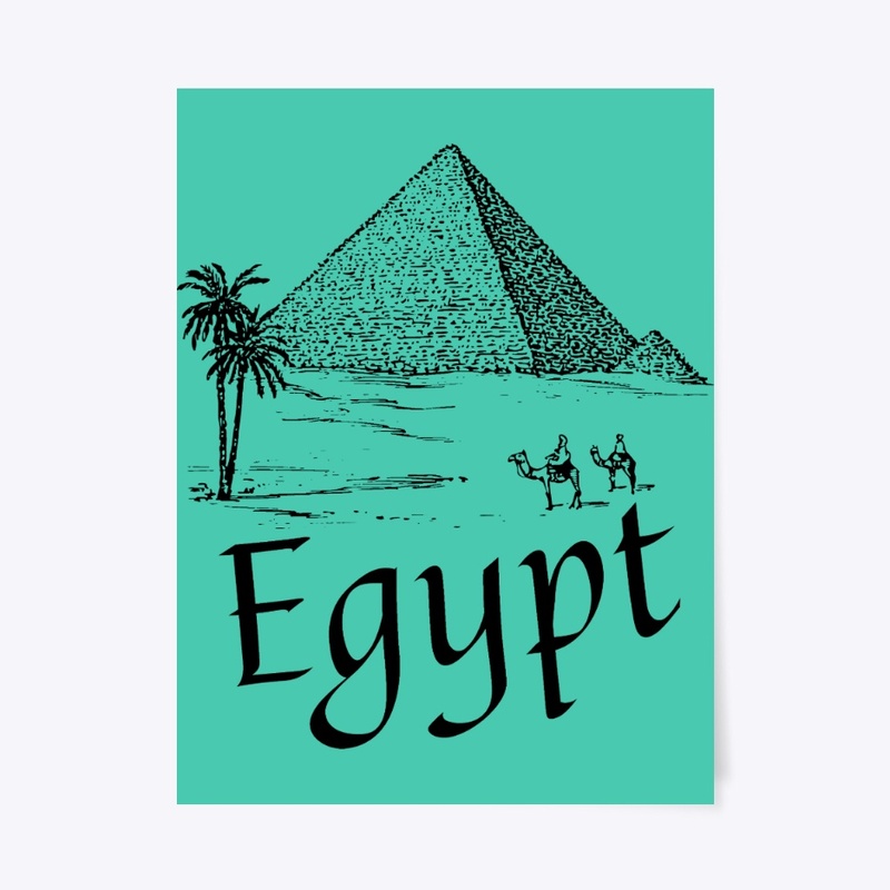 The pyramids of Giza, Egypt