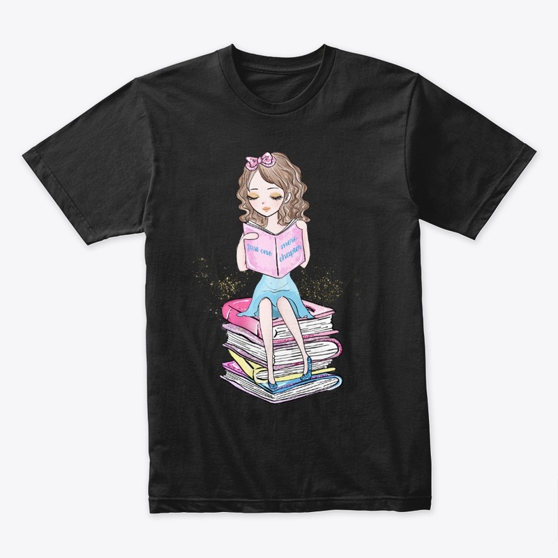 Girl & Books | Nerdy | Witchy Design 