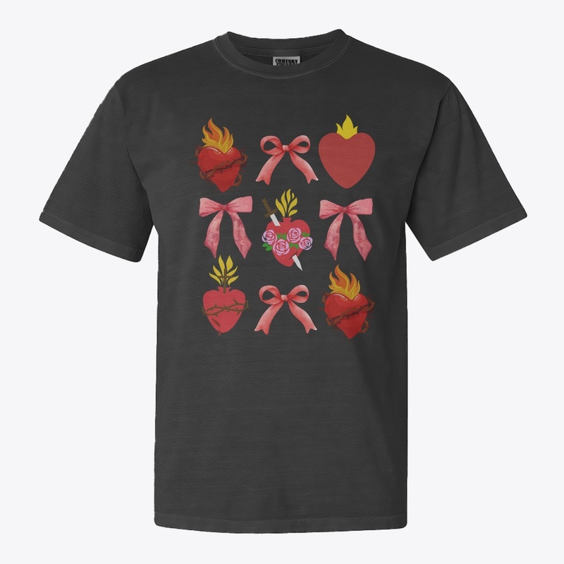Catholic Coquette Sacred Heart Tshirt