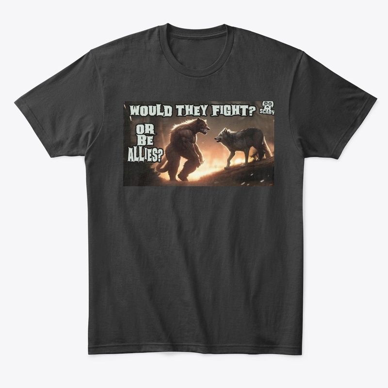 Dogman & Wolf: Enemies or Pals? T-Shirt