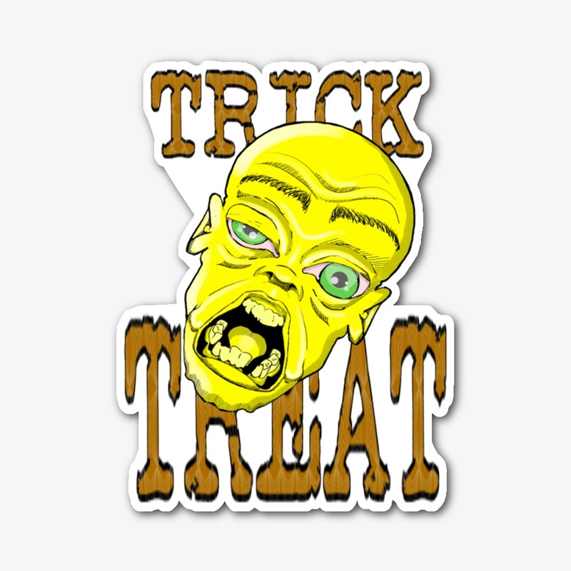 ZOMBIE HEAD TRICK OR TREAT 