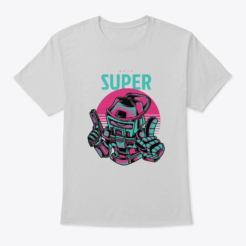Retro Robot Streetwear Apparel