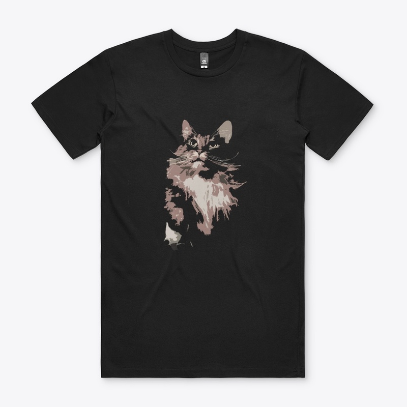 Cute cat Designed T-Shirt for boys & men