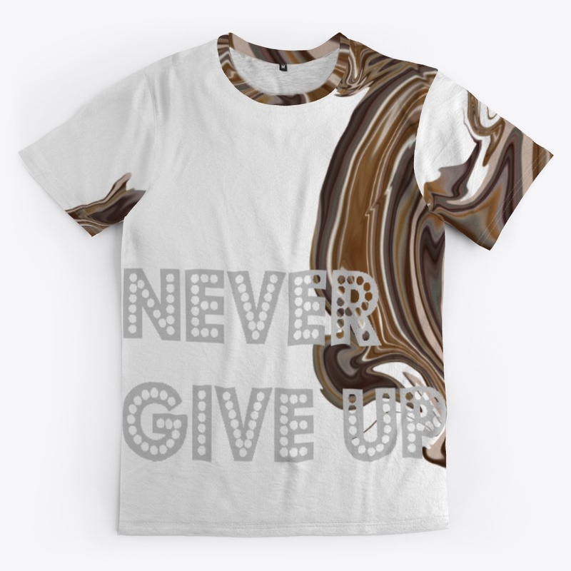 never give up